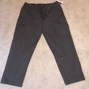 Saks Fifth Avenue Charcoal Men's XL Twill Pants